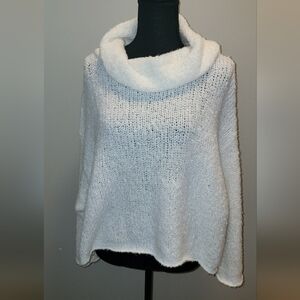 Free People Cozy Cream Cowl Neck Sweater